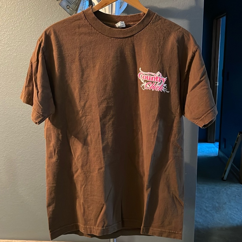 Country Girl Brown Tee